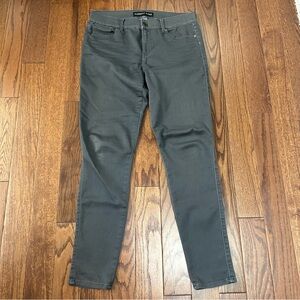 Express Extreme Stretch Legging Midrise Charcoal Skinny Jeans Size 6R